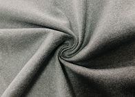 210GSM de warme 100%-Polyester Weft Achtereind Poly borstelde breit Stof voor het Grijs van de Klerenheide